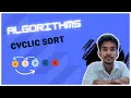 Cyclic Sort Algorithm Explanation with the source code CodaGo Ronak Paul