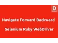 Selenium Ruby Navigate Forward Backward