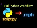 Complete Python Script for COMSOL Simulation - Learn with BK