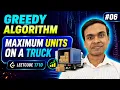 Maximum Units on a Truck LeetCode 1710 Greedy Algorithm in Java