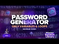 Password Generator in Java Master Random Class Zero Confusion