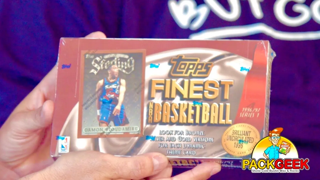 PackGeek ep #116 | 1996-97 Topps Finest Series 1 Basketball | Guest Eric Norton - Kobe Bryant Rookie
