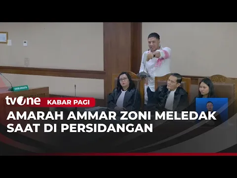 Ammar Zoni Naik Pitam Dengar Kesaksian Mantan Kanit Reskrim Polsek Cempaka Putih