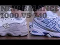 New Balance 740 vs 1000 with the Wife