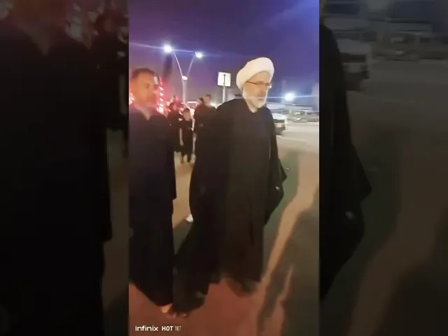 ⁣الدكتور الشيخ إبراهيم العاملي يواكب المشاية من البحر إلى النحر