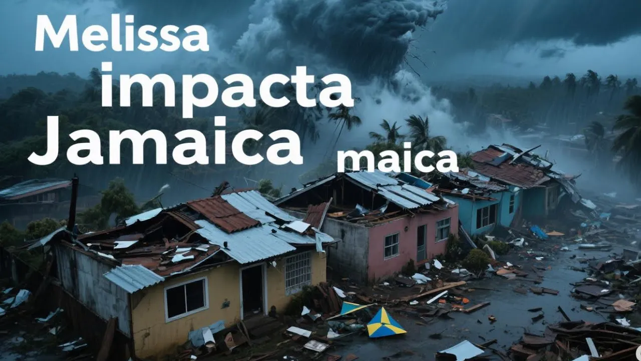 Huracán Melissa impacta Jamaica 😱😱 #viral #miedo