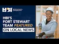 Fort Stewart Team Featured on Local News for HBI Summer Camp