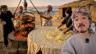 Inside Hidden Desert : Egyptian Village Food & Feast with Bedouins!!