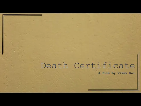 Death Certificate | Trailer | April Skies Films