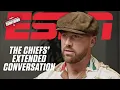 The Travis Kelce Patrick Mahomes Andy Reid EXTENDED CONVERSATION Monday Night Countdown