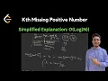 1539 Kth Missing Positive Number LeetCode Daily Challenge LeetCode POTD