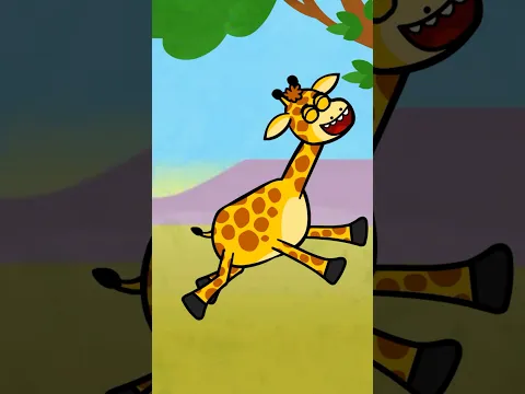Ich bin eine Baby Giraffe - Hurra Kinderlieder #kindermusik #kinderlieder