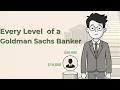 Every Level of a Goldman Sachs Banker From 100-Hour Weeks Nobody Sees to a Net Worth Nobody Guesses