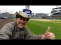 Stadium Tour of Coors Field on a Cold Opening Day 26