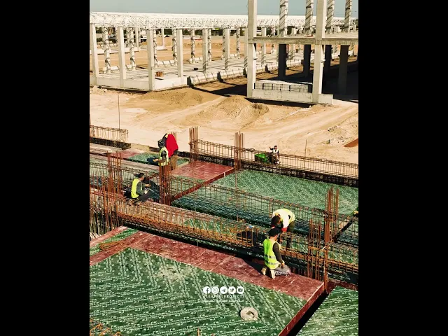 ⁣تواصل الاعمال في مجموعة الورش الهندسية