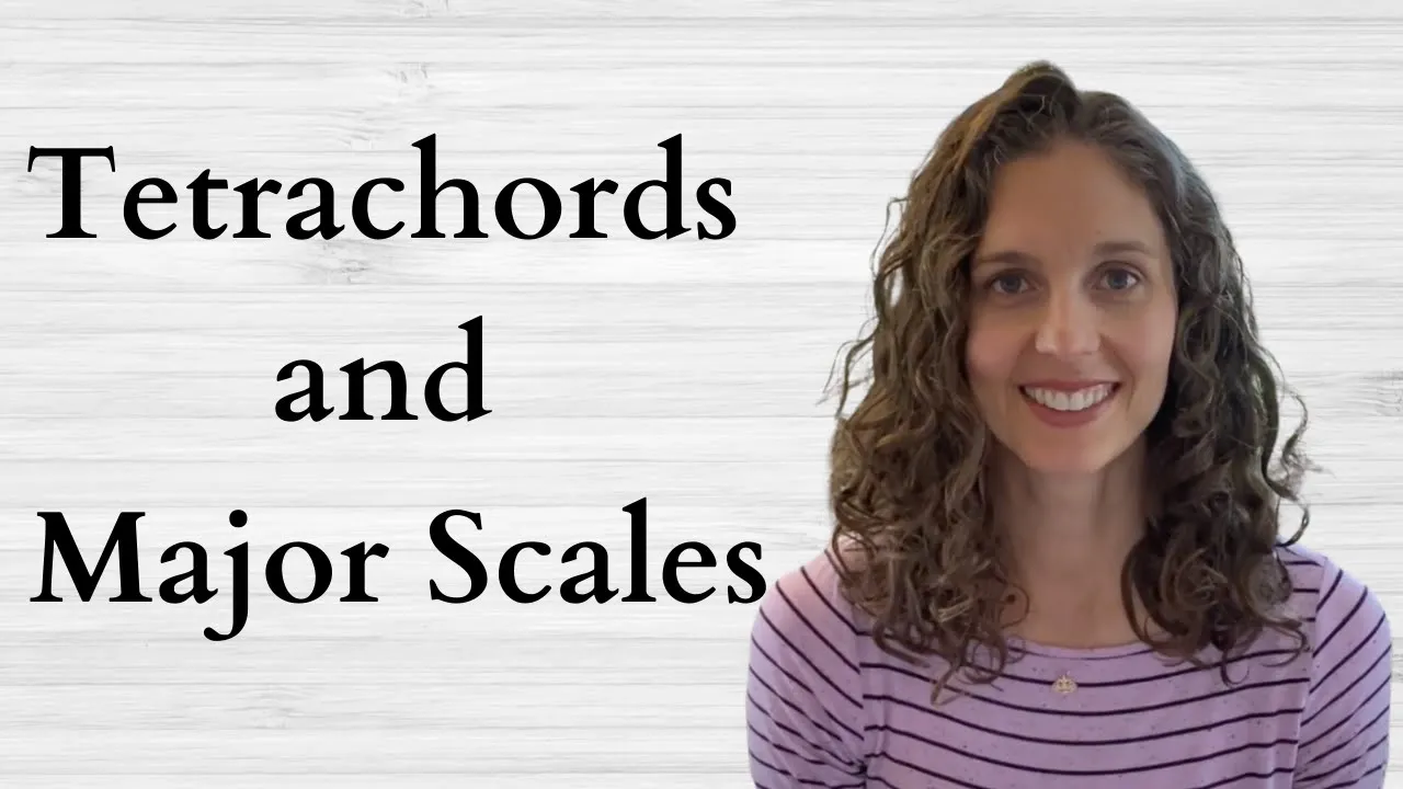 Tetrachords and Major Scales - Fundamentals of Piano Theory - Prep Level - Elementary Track-Unit 9