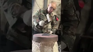 Kitchen knife made with bearing steel forging 