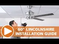 60 Lincolnshire Ceiling Fan Installation Guide