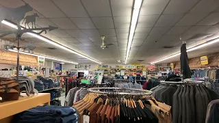 Dayton Industrial Ceiling Fan In a Hardware Store