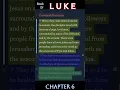 Reading the Book of Luke Chapter 6 NLT