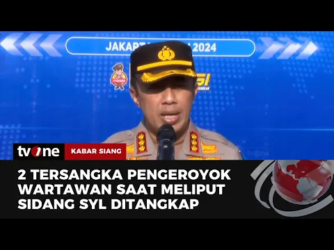 Polisi Tetapkan 2 Tersangka Pengeroyok Wartawan saat Meliput Sidang SYL