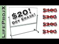 DIY Dry Erase White Board 4 x8 For 20 - How To Life Hack