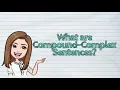 ENGLISH What are Compound-Complex Sentences