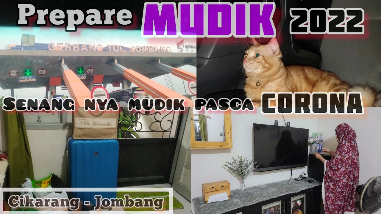 PREPARE MUDIK 2022 PASCA CORONA||CIKARANG-JOMBANG ||@NiaHermanto#dailyvlog #kegiatanrumahtangga