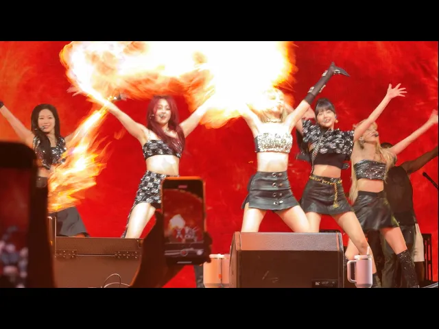 Download MP3 LE SSERAFIM - Fire in the Belly fancam at Coachella Weekend 1 04-13-24