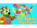 Nursery Rhymes and Kids Songs 50 States That Rhyme Raggs Tv