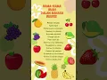 Download Lagu Lagu Bahasa Inggris nama-nama buah