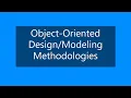 Object-Oriented Methodologies
