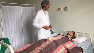 Semiotécnica - Sonda vesical de alívio em homem