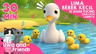 Lima Bebek Kecil, 10 Anak Kucing, dan Lagu Lainnya - 30 Menit Kompilasi Lagu Anak Balita