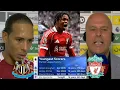 Download Lagu Newcastle vs Liverpool 2-3 Rio Ngumoha Crazy Goal💥 Arne Slot And Virgil van Dijk Reaction