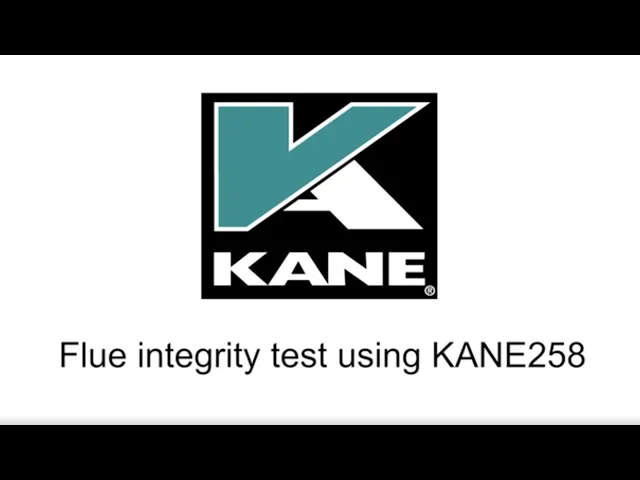 Thumbnail for the KANE 258 Flue Gas Analyser Integrity Test Video