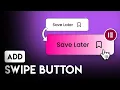 Animated Button in Elementor FREE - Swipe Hover Effect No Code WDesignKit 2026