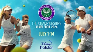 The Championships Wimbledon 2024 Starting from July 1 DisneyPlus Hotstar