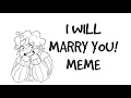 I WILL MARRY YOU MEME Good Omens