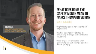 Home Eye Safety Tips from Vance Thompson Vision