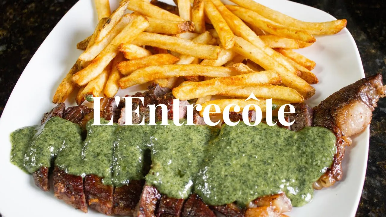 
          
          
          
            
            L'Entrecôte | Recreating the iconic Steak Frites with Parisian green sauce
          
        . 