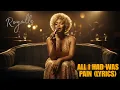 Lagu Royalle – “All I Had Was Pain” Lyrics | Timeless Blues \u0026 Soul Songs of Love, Heartbreak \u0026 Strength