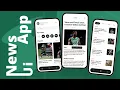 News App Ui - React Native Speed Code