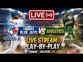 Toronto Blue Jays vs Athletics LIVE Stream MLB Watchalong Play-by-Play Live Scoreboard