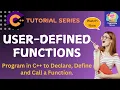 C User Defined Function Passing Arguments to a Function Return Values Explained