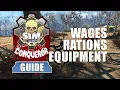 Sim Settlements Conqueror Guides Managing Soldier Needs - Wages Rations Equipment