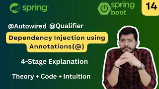 Dependency Injection using Annotations 4 - Stage Explanation Lec 14 Spring Framework Bootcamp