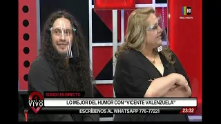 vicente valenzuela on the stage of 