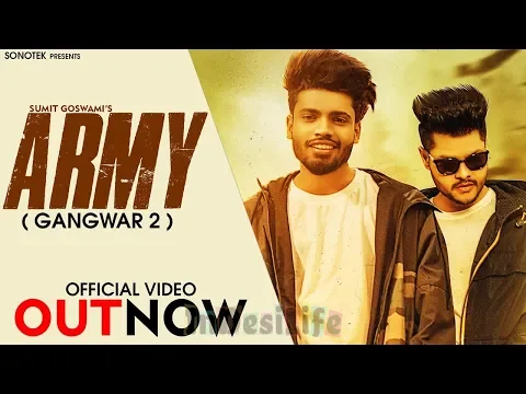 Download MP3 Sumit Goswami | ARMY | Latest Haryanvi New Song 2020 | Sonotek Live
