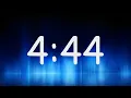 4 44 Minutes Timer Countdown from 4min 44sec